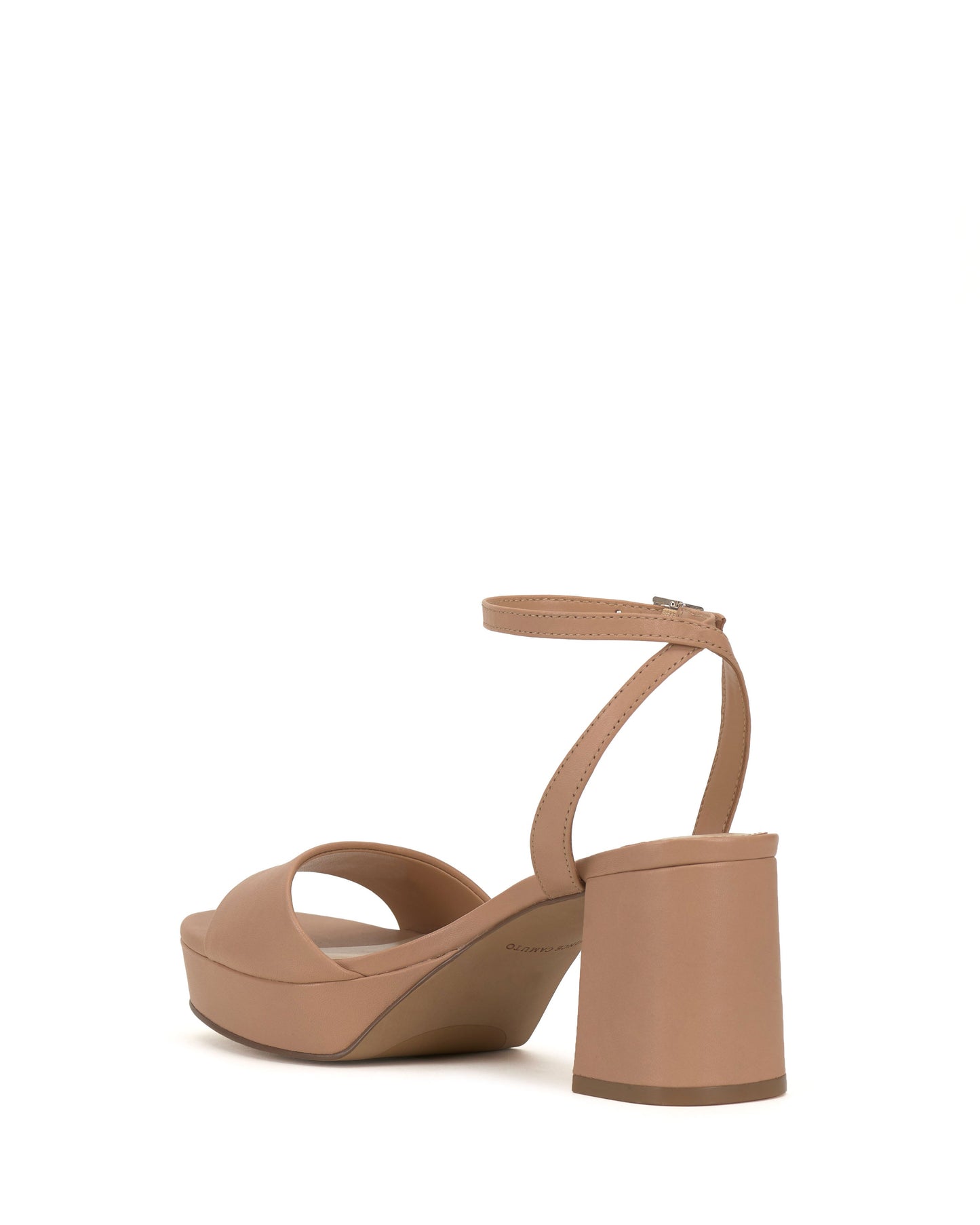 Vince Camuto Pendreya Platform Sandal Sandstone Leather