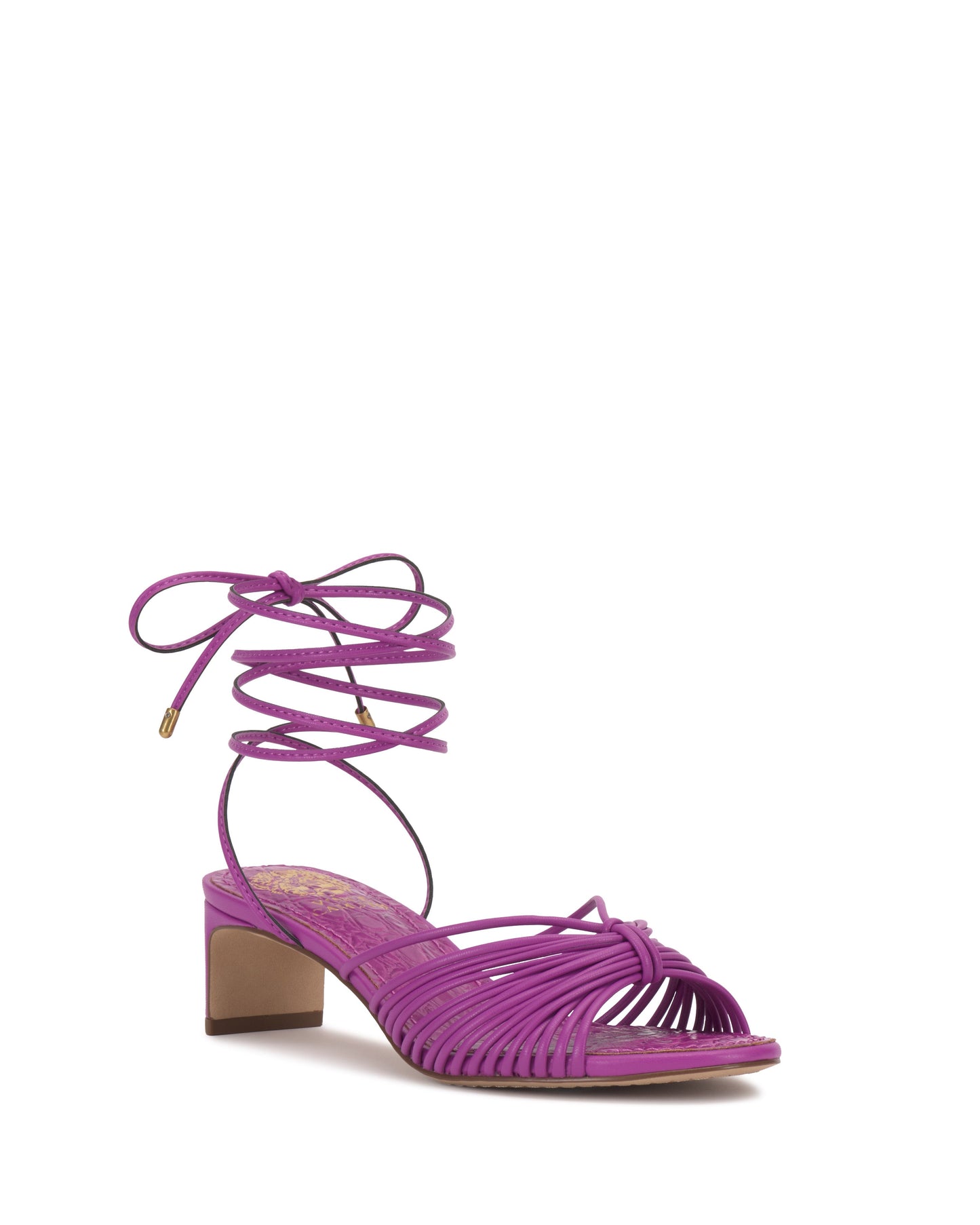 Vince Camuto Lory Kitten Heel Sandal Orchid Blossom