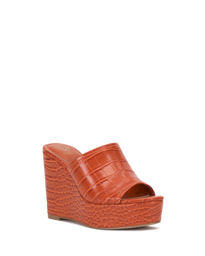 Vince Camuto Etta Wedge Sandal Sunset