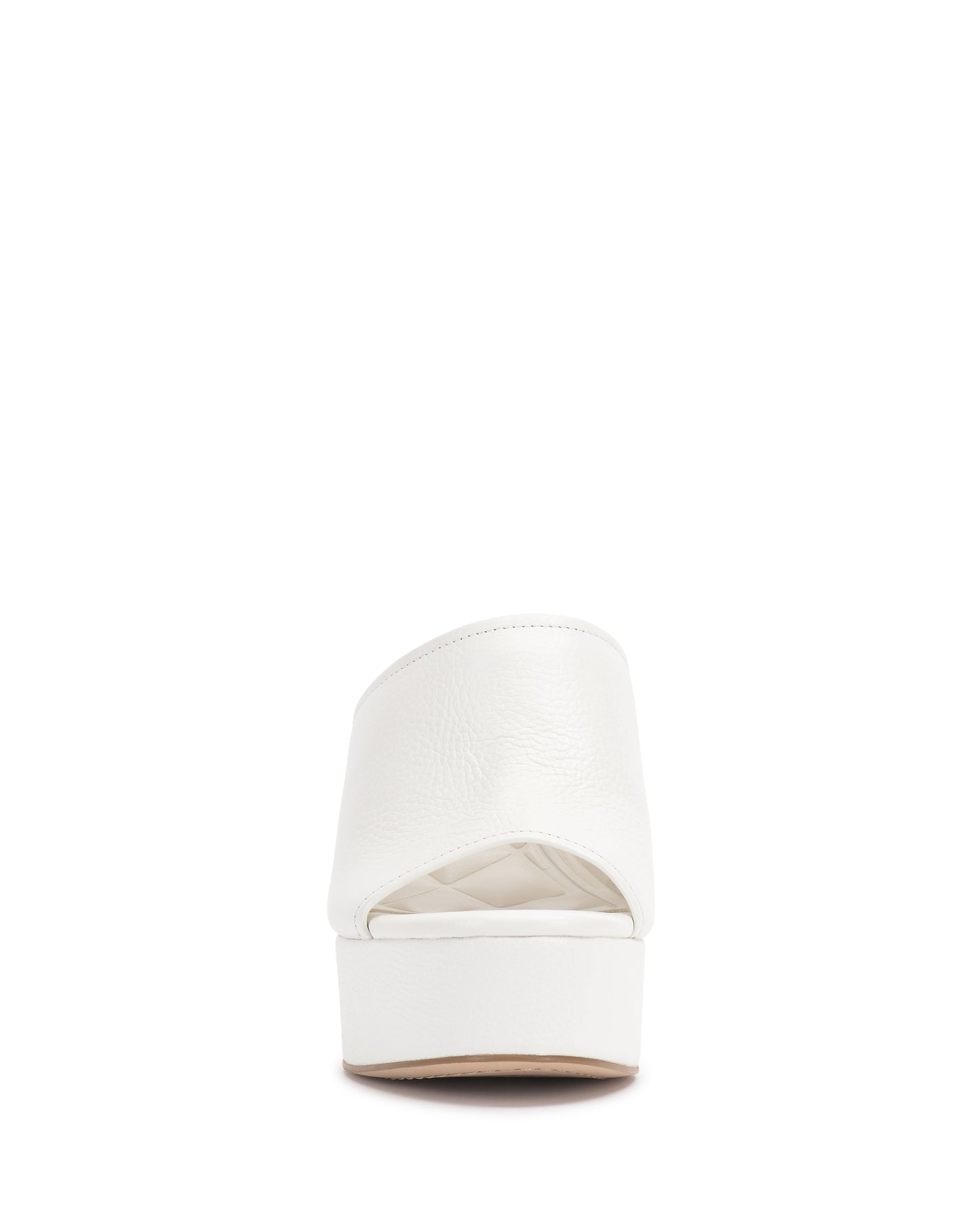 Vince Camuto Etta Wedge Sandal Bianco Leather