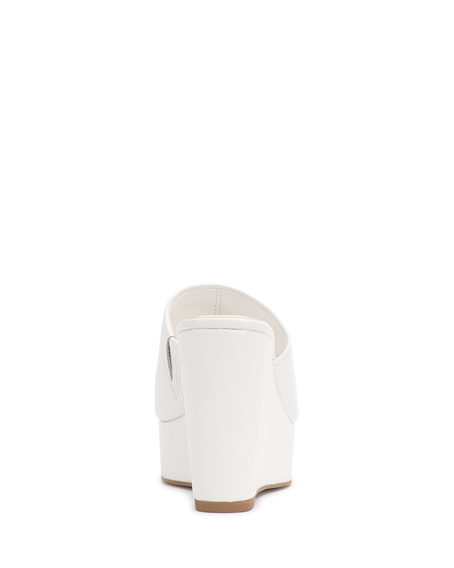 Vince Camuto Etta Wedge Sandal Bianco Leather