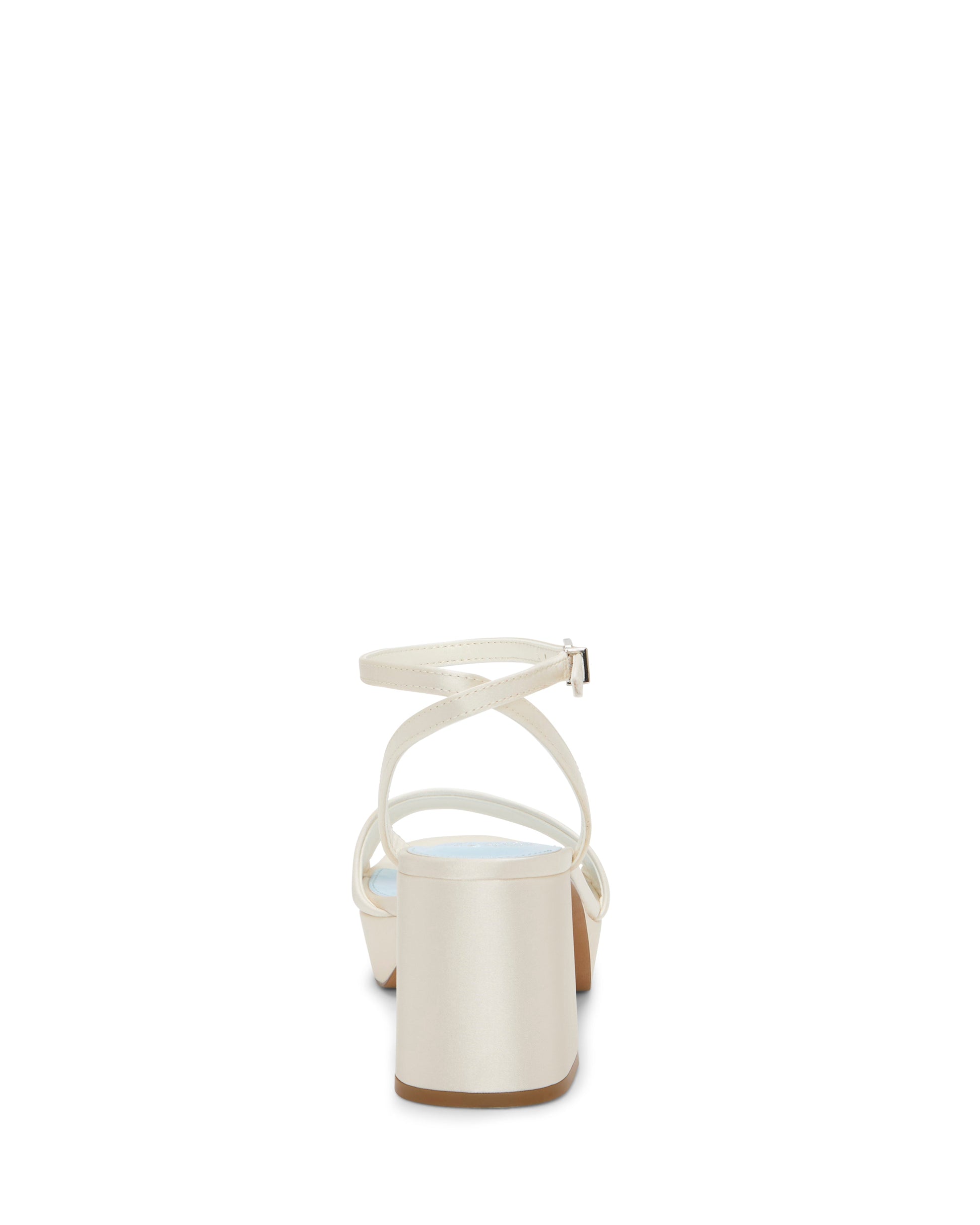 Vince Camuto Pendreya Platform Sandal Milk Satin