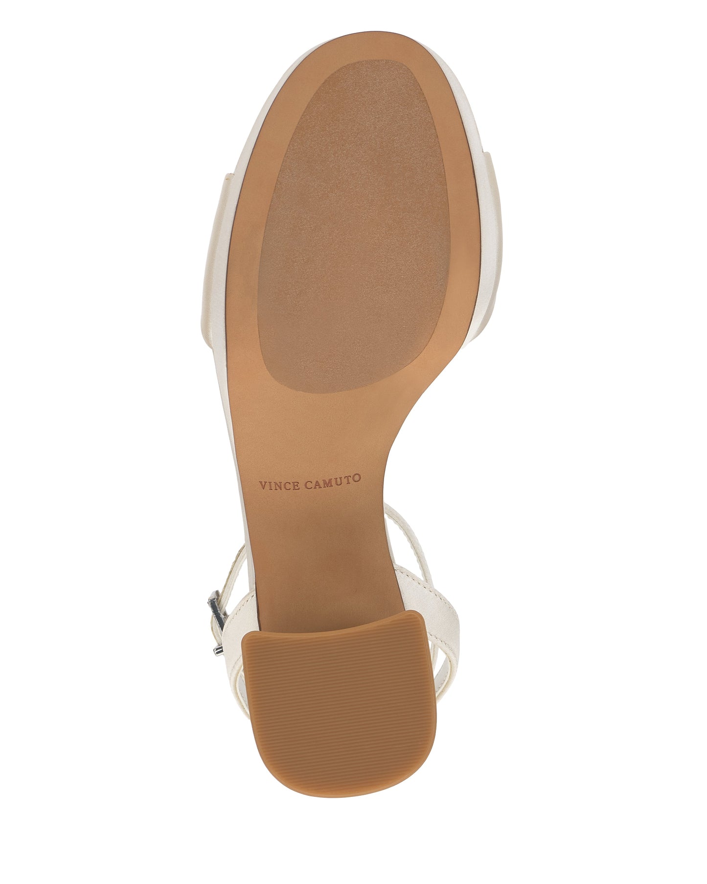 Vince Camuto Pendreya Platform Sandal Milk Satin
