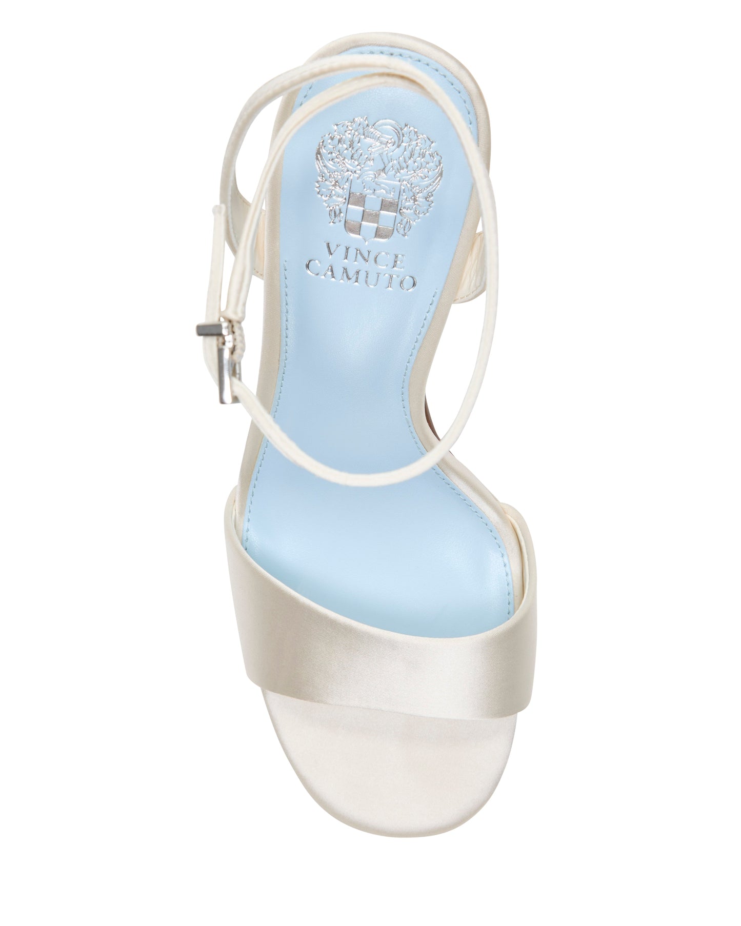 Vince Camuto Pendry Platform Sandal Milk Satin