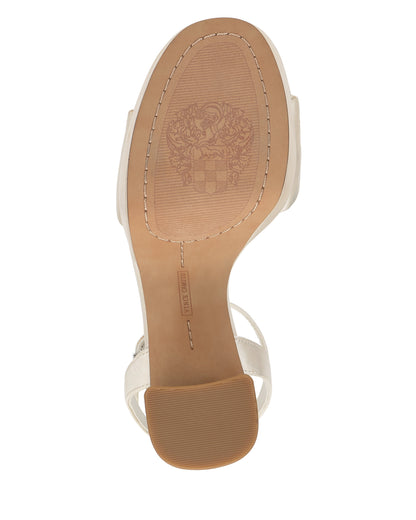 Vince Camuto Pendry Platform Sandal Milk Satin