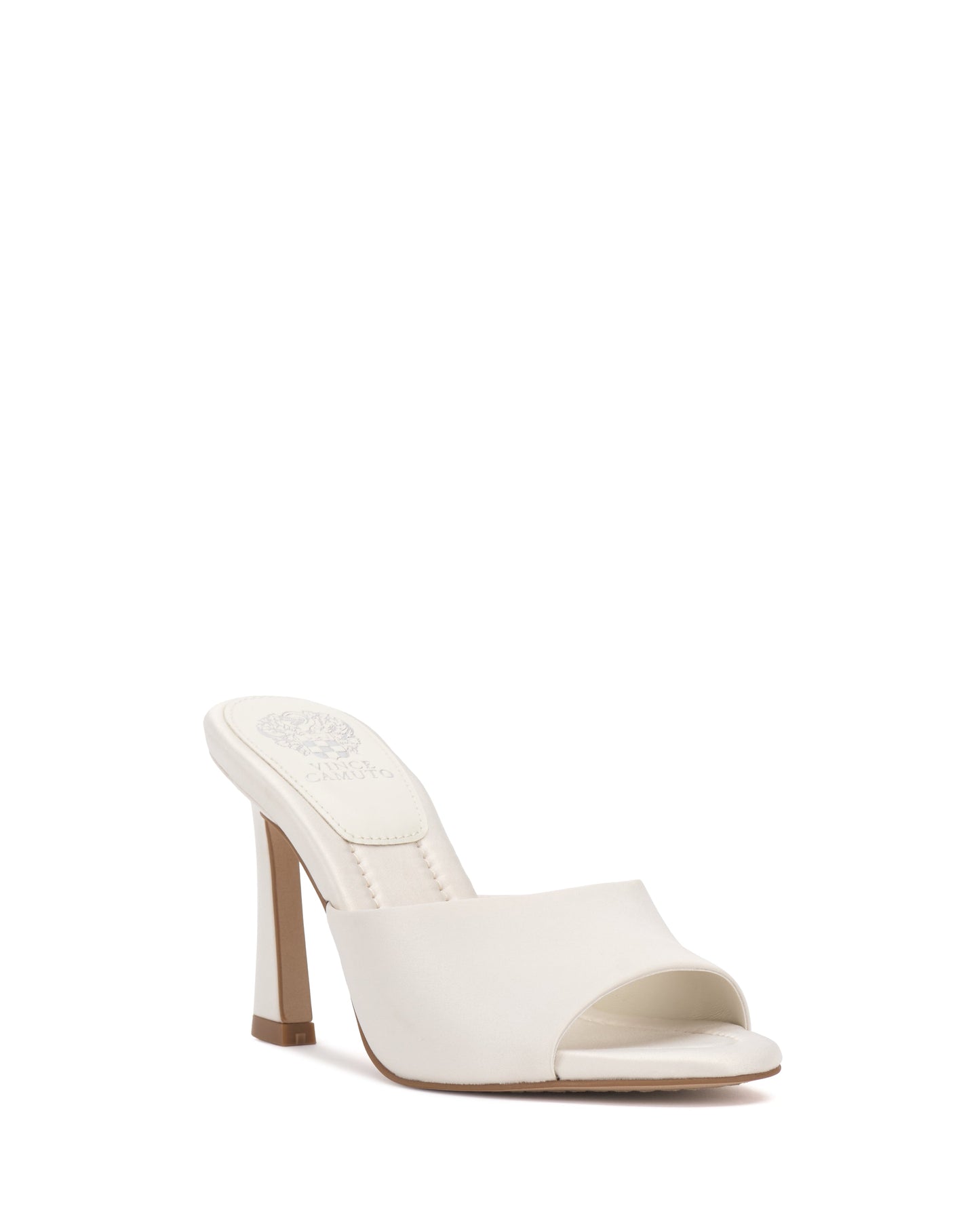 Vince Camuto Paigely Mule Milk Satin