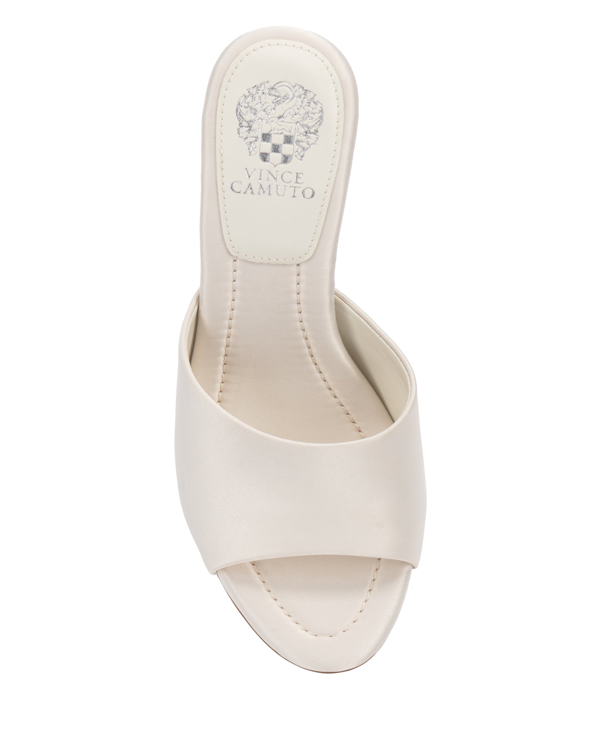 Vince Camuto Paigely Mule Milk Satin