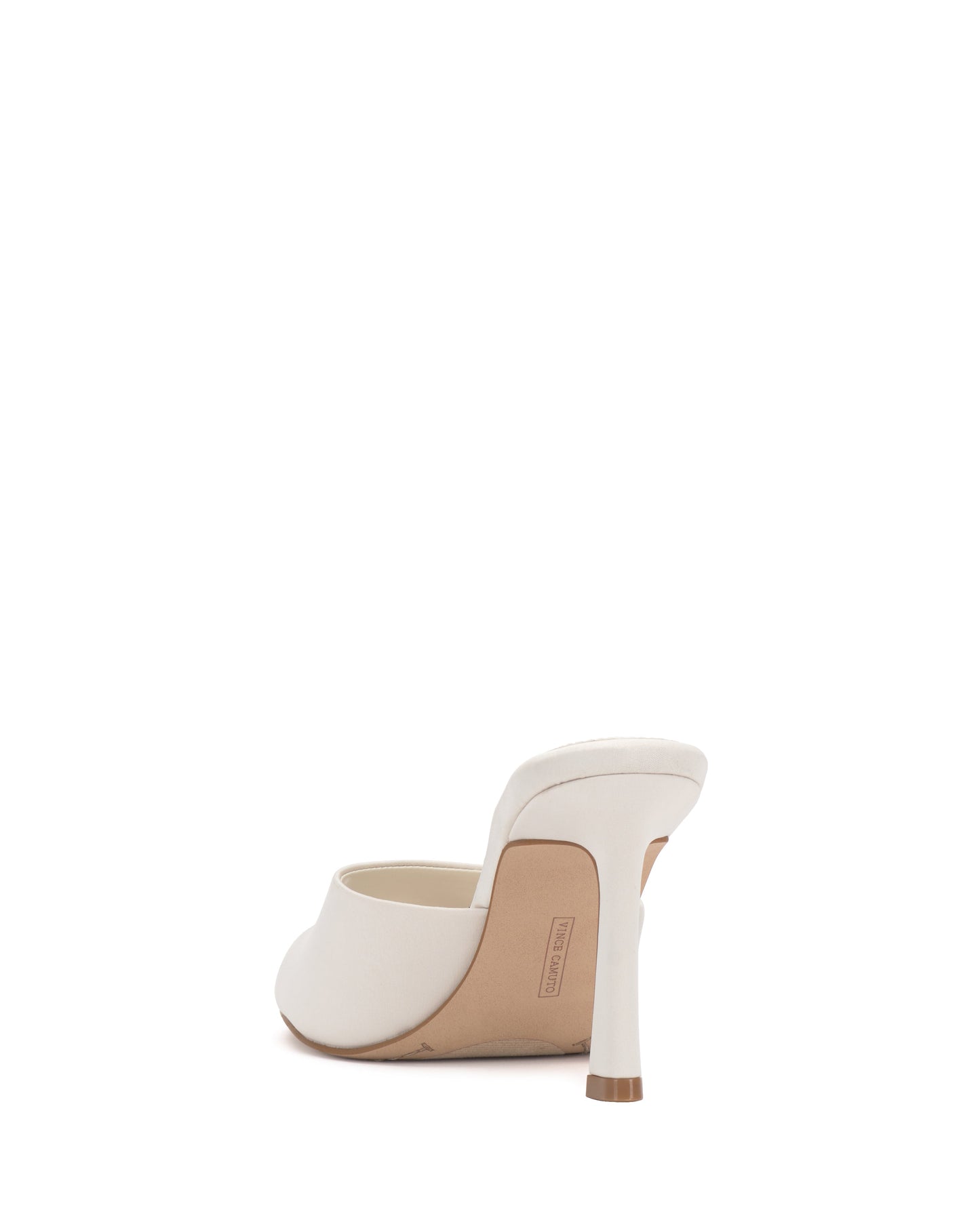 Vince Camuto Paigely Mule Milk Satin