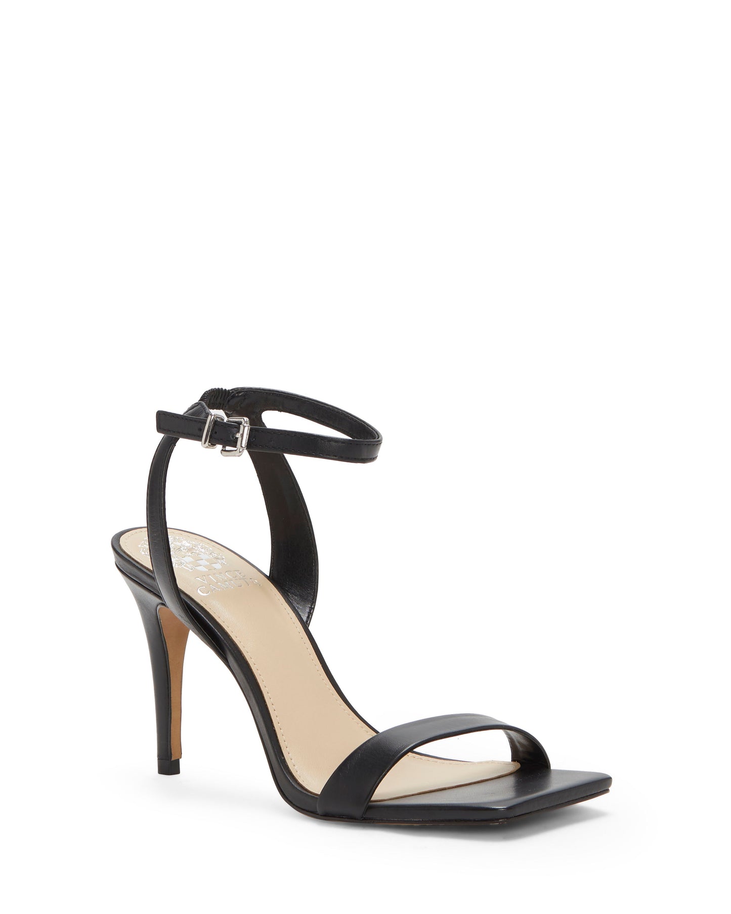 Vince Camuto Saprenda Sandal Black Leather