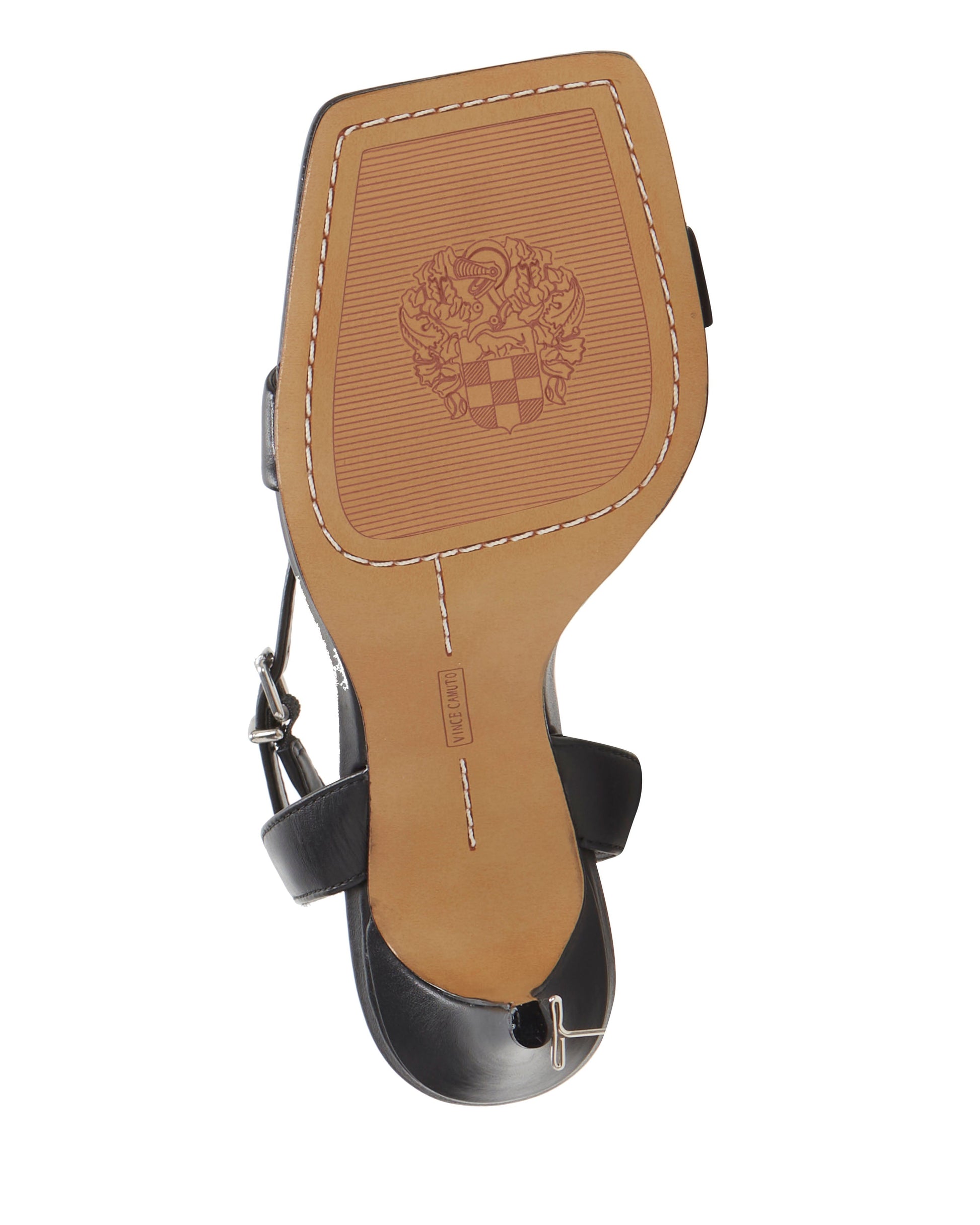 Vince Camuto Saprenda Sandal Black Leather