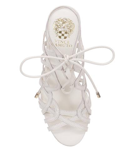 Vince Camuto Tilly Sandal Bianco Leather