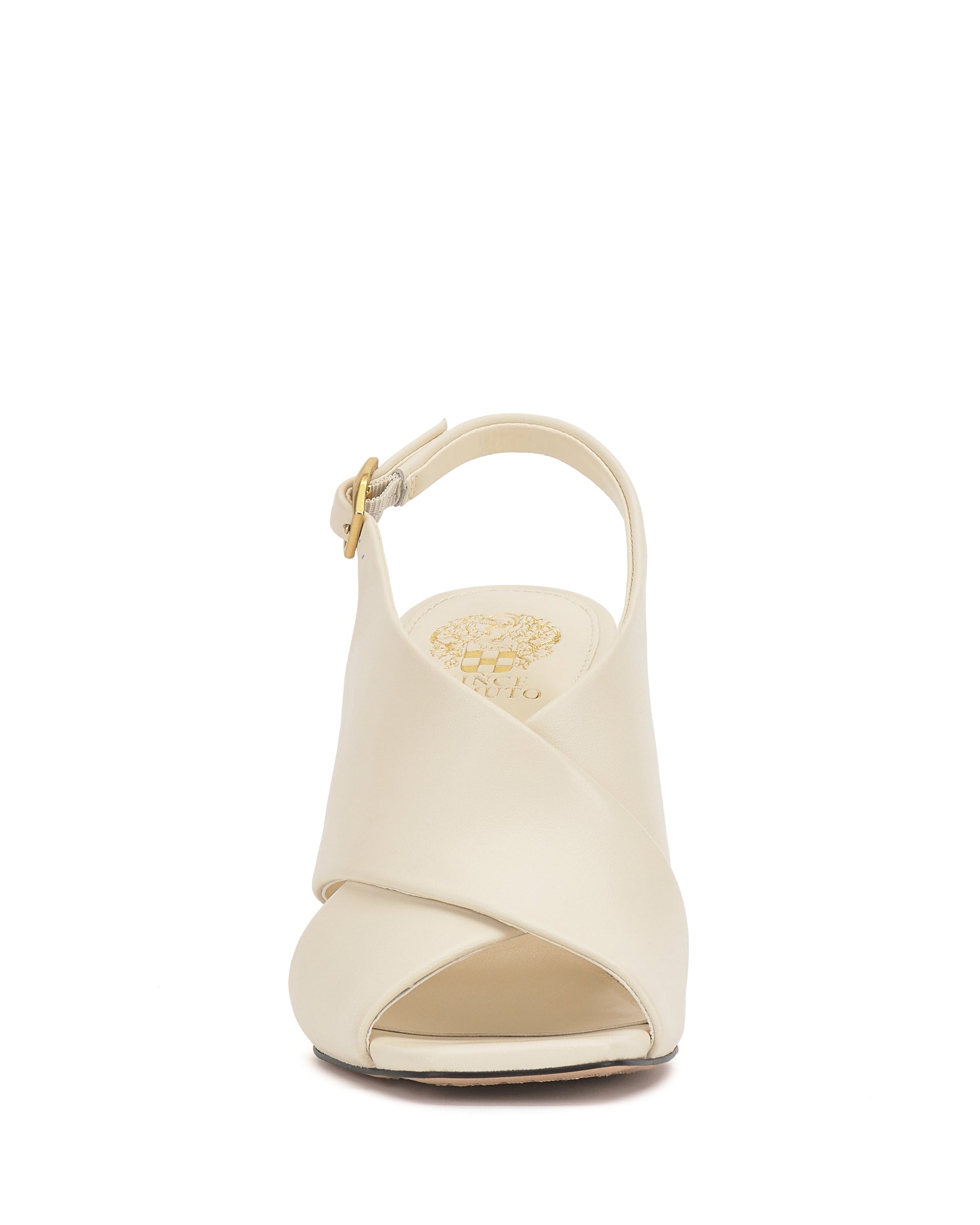 Vince Camuto Ameira Wedge Sandal Creamy White Leather