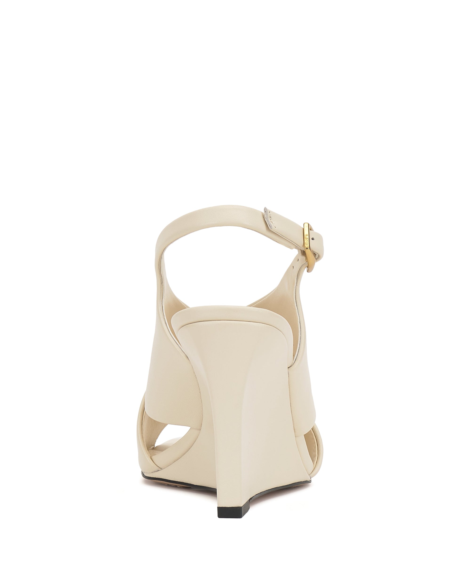Vince Camuto Ameira Wedge Sandal Creamy White Leather