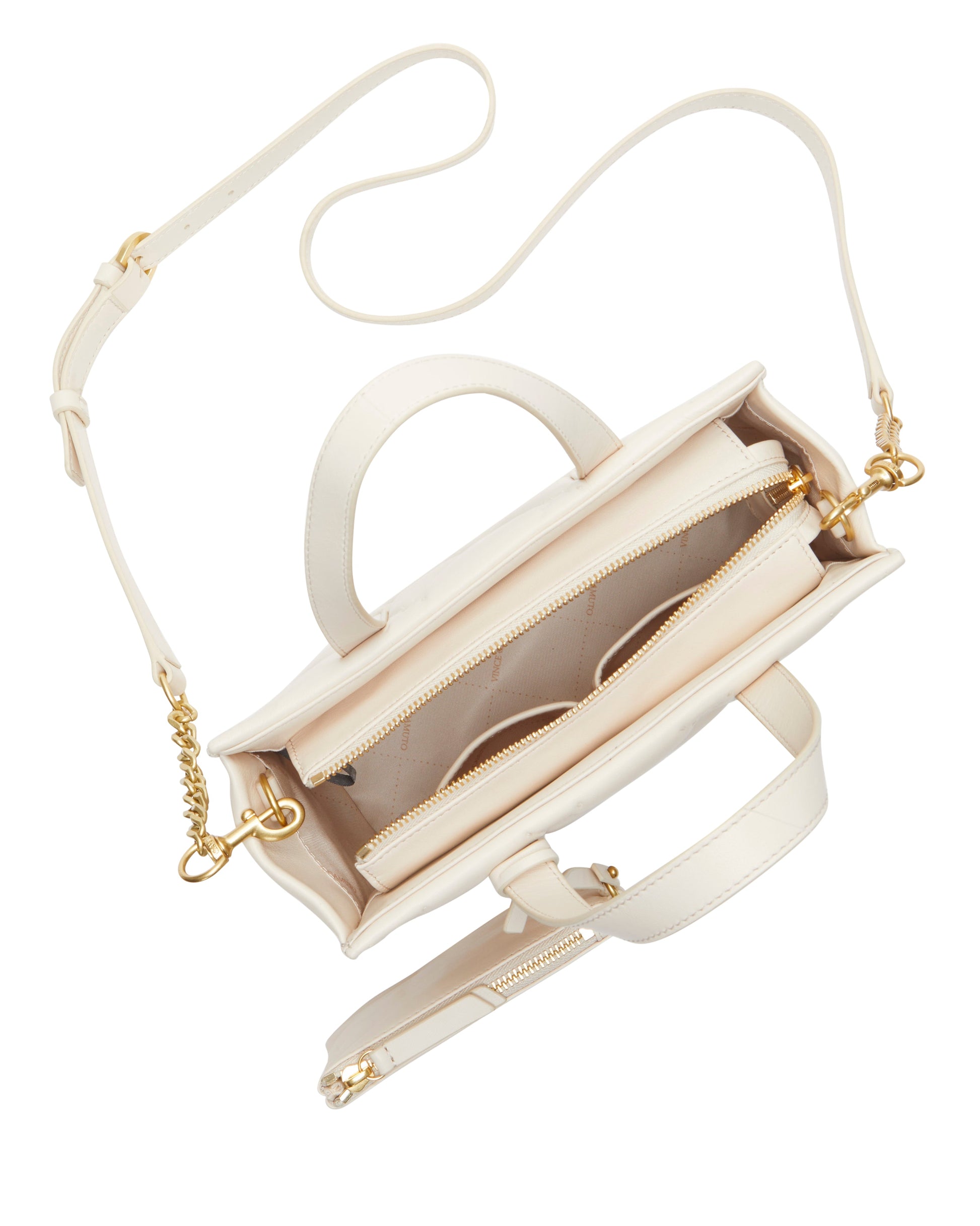 Vince Camuto Barry Small Tote Bag Warm Vanilla