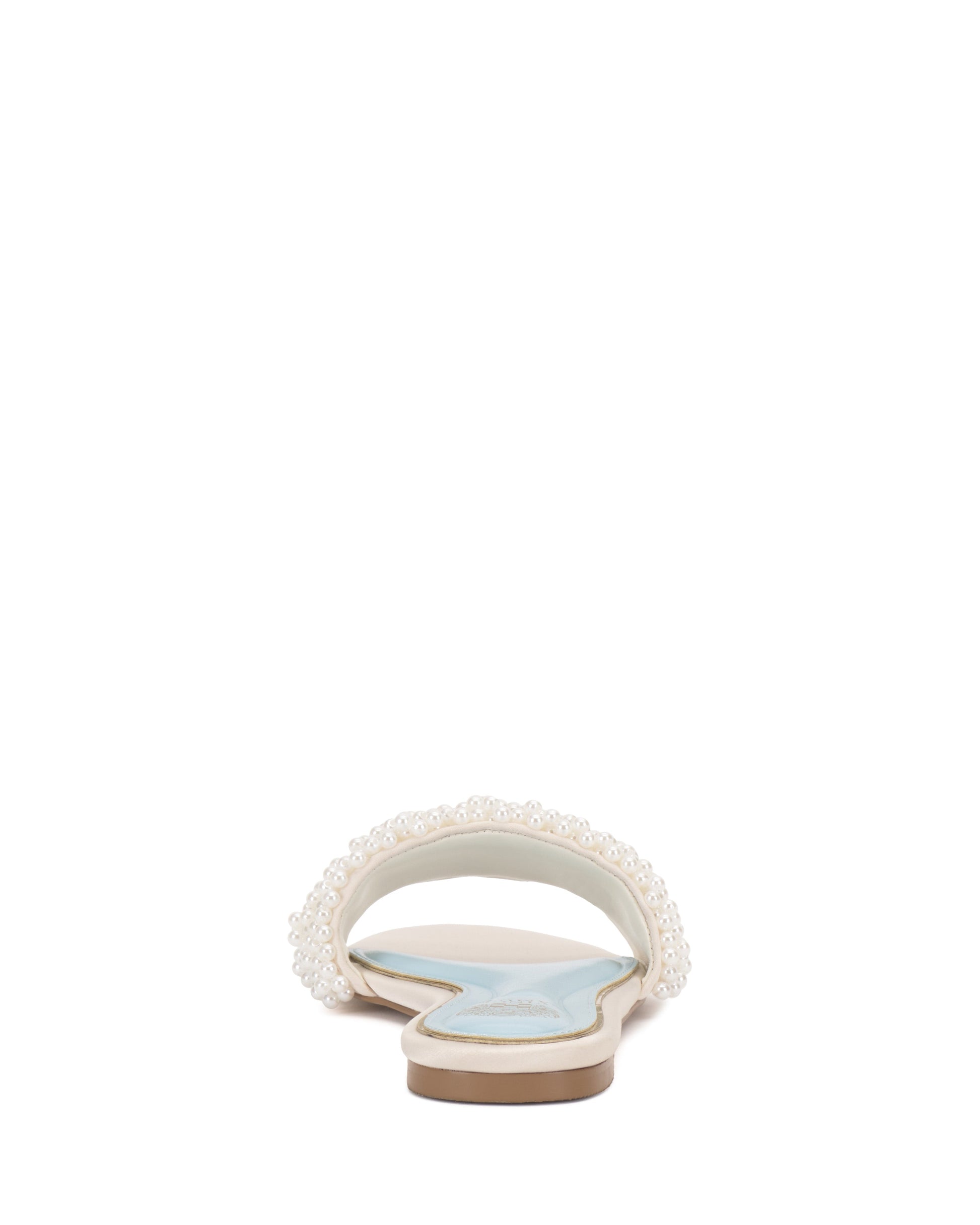 Vince Camuto Balea Beaded Sandal Milk Satin