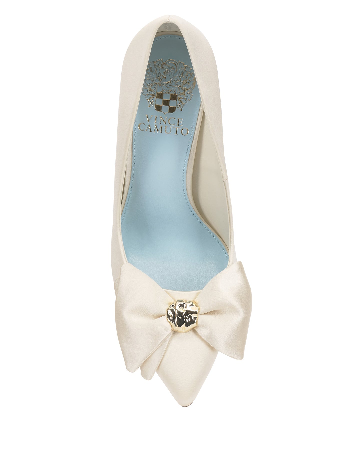 Vince Camuto Haylez Pump Milk Satin