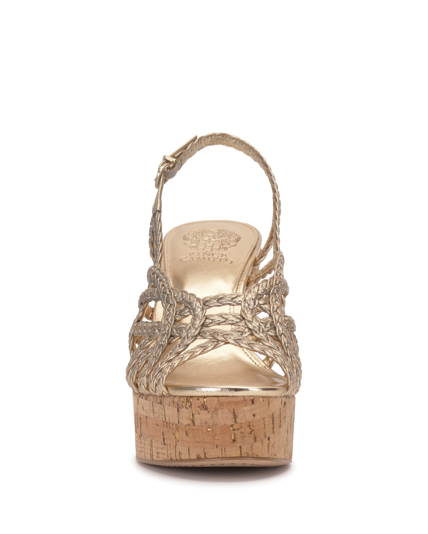 Vince Camuto Elody Wedge Sandal Egyptian Gold