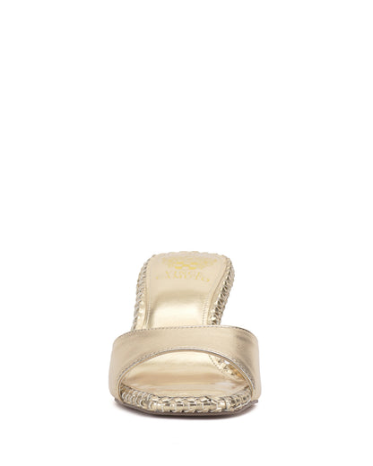 Vince Camuto Emmla Mule Egyptian Gold Leather