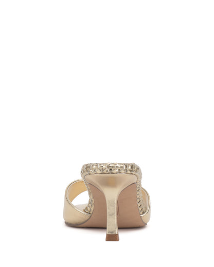 Vince Camuto Emmla Mule Egyptian Gold Leather