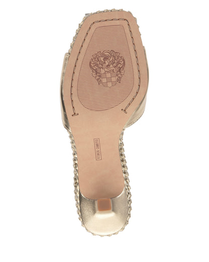 Vince Camuto Emmla Mule Egyptian Gold Leather