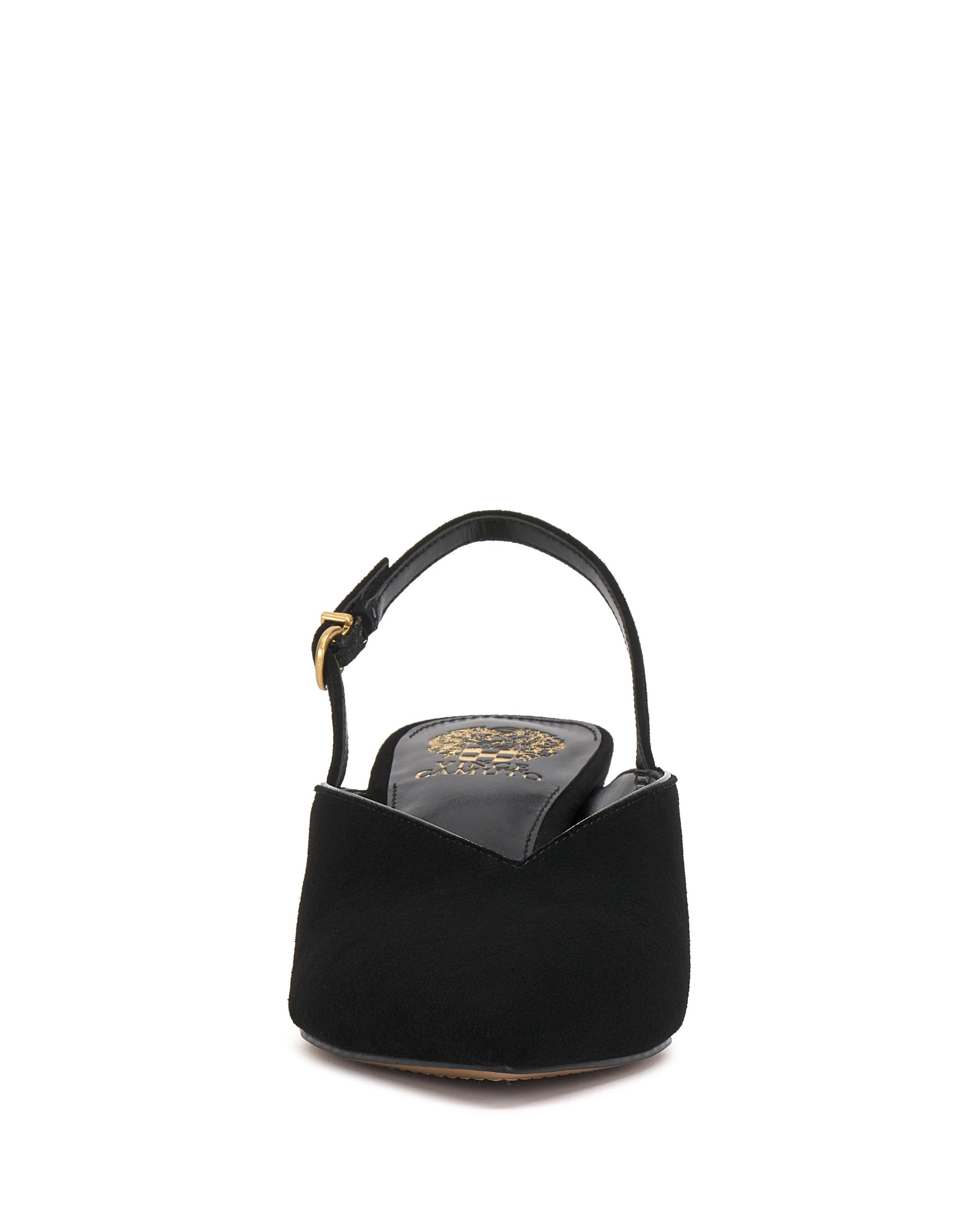 Vince Camuto Kylien Kitten Heel Pump Black Suede
