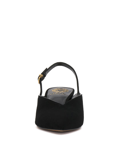 Vince Camuto Kylien Kitten Heel Pump Black Suede