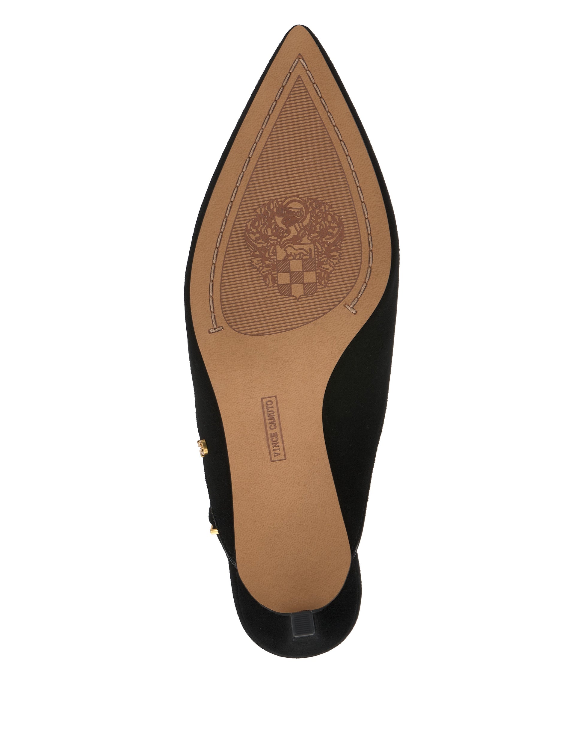 Vince Camuto Kylien Kitten Heel Pump Black Suede