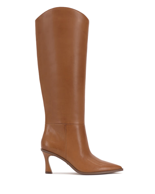 Vince Camuto Emily Extra Wide Calf Knee High Boot Golden Walnut
