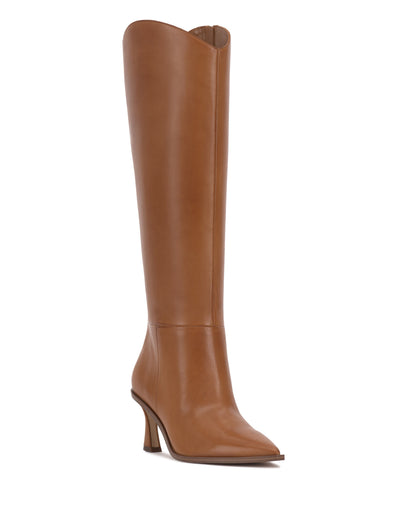 Vince Camuto Emily Extra Wide Calf Knee High Boot Golden Walnut
