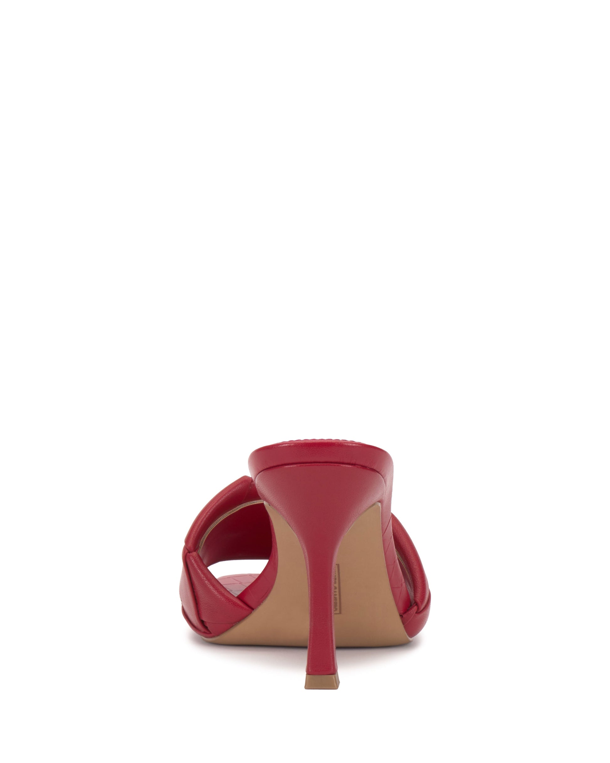 Vince Camuto Brelanie Woven Mule Flame Leather