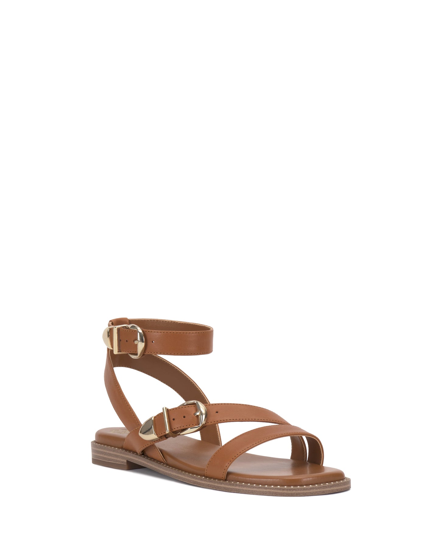 Vince Camuto Neiko Sandal Golden Walnut Leather