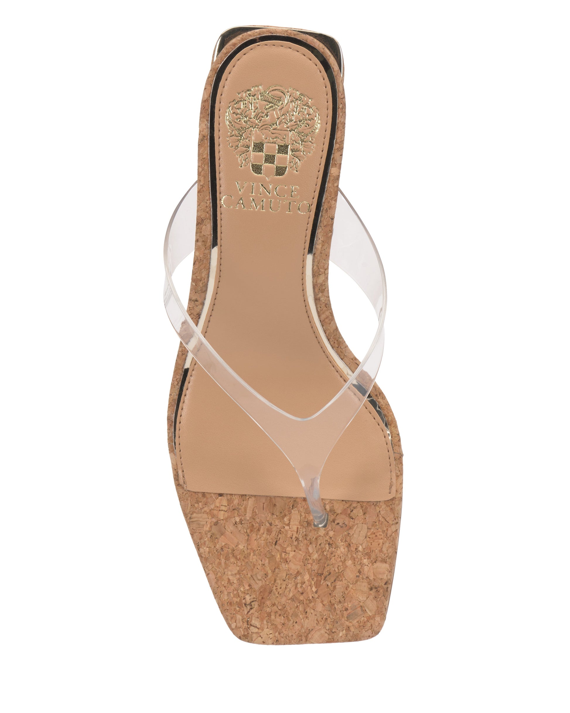 Vince Camuto Cianna Wedge Sandal Clear