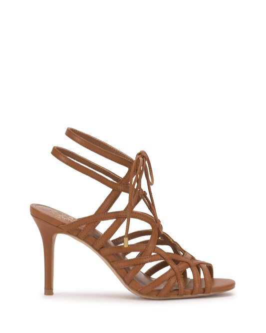 Vince Camuto Tilly Sandal Golden Walnut Leather