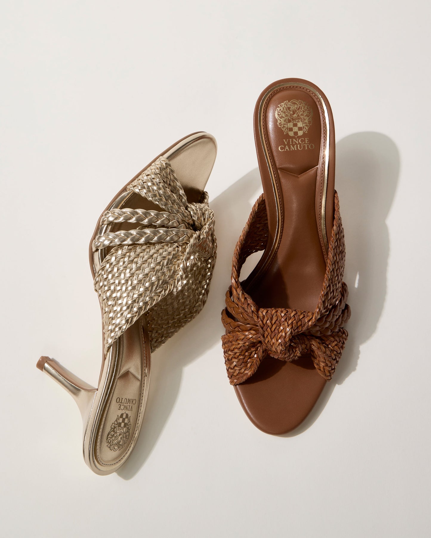 Vince Camuto Pheya Mule Egyptian Gold