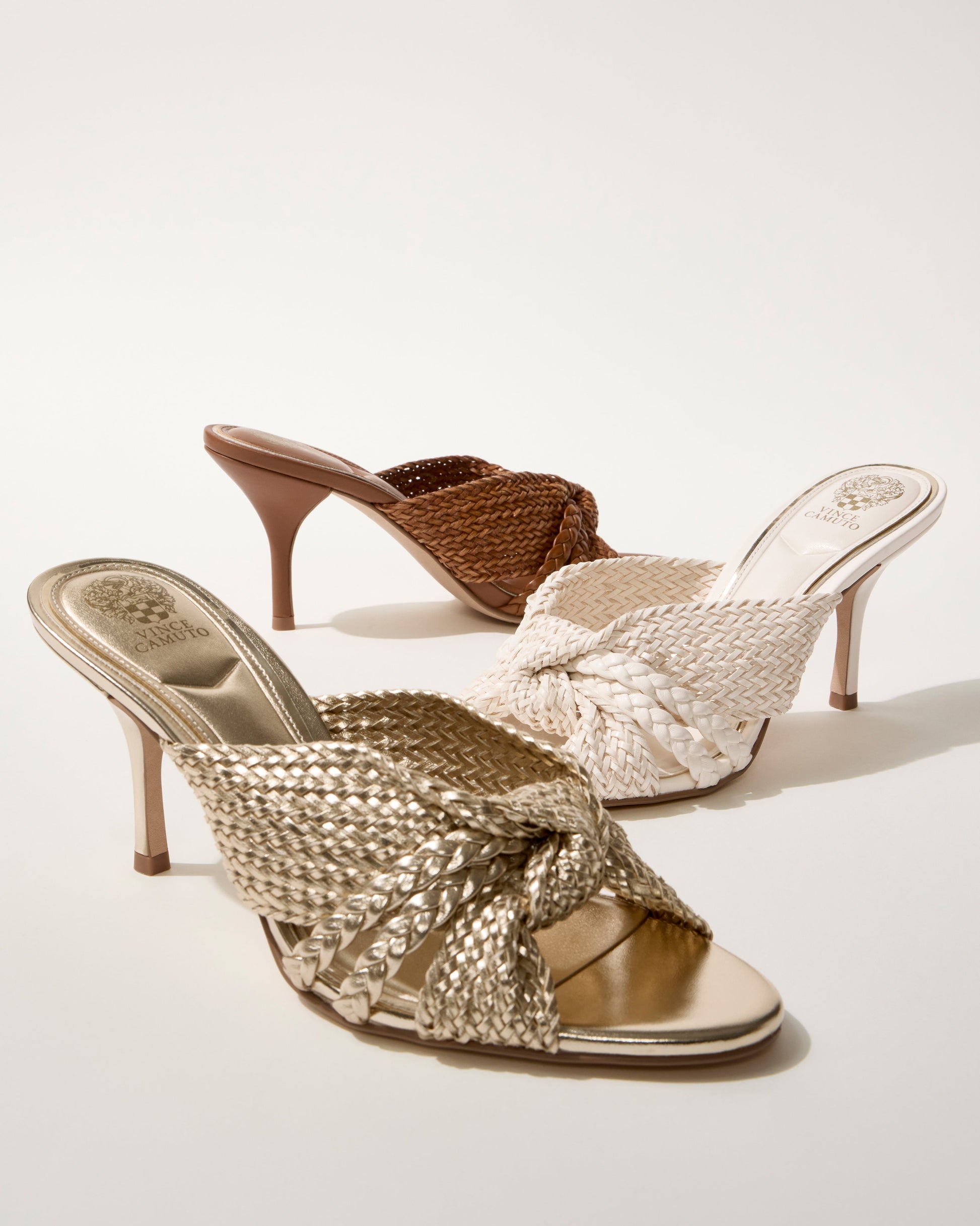 Vince Camuto Pheya Mule Egyptian Gold