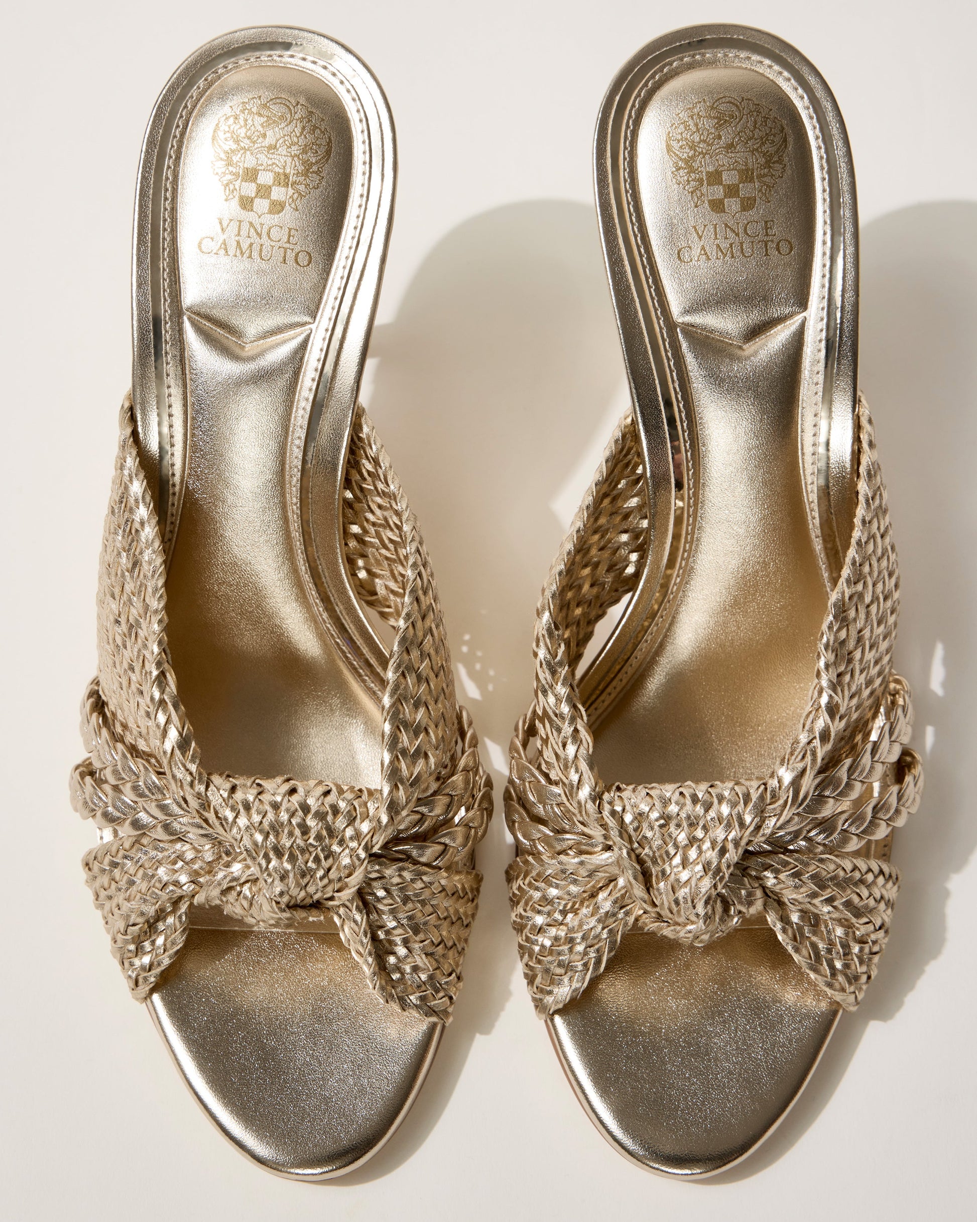 Vince Camuto Pheya Mule Egyptian Gold