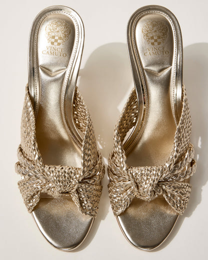 Vince Camuto Pheya Mule Egyptian Gold