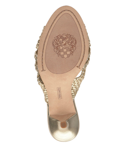 Vince Camuto Pheya Mule Egyptian Gold