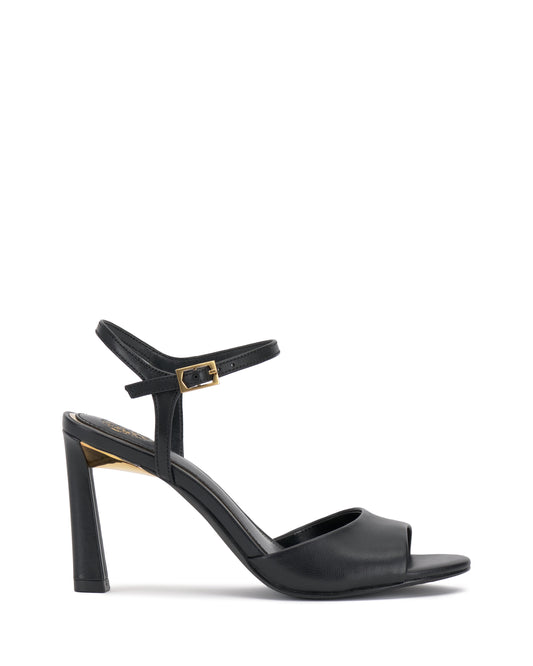 Vince Camuto Lilah Ankle Strap High Heel Sandal Black
