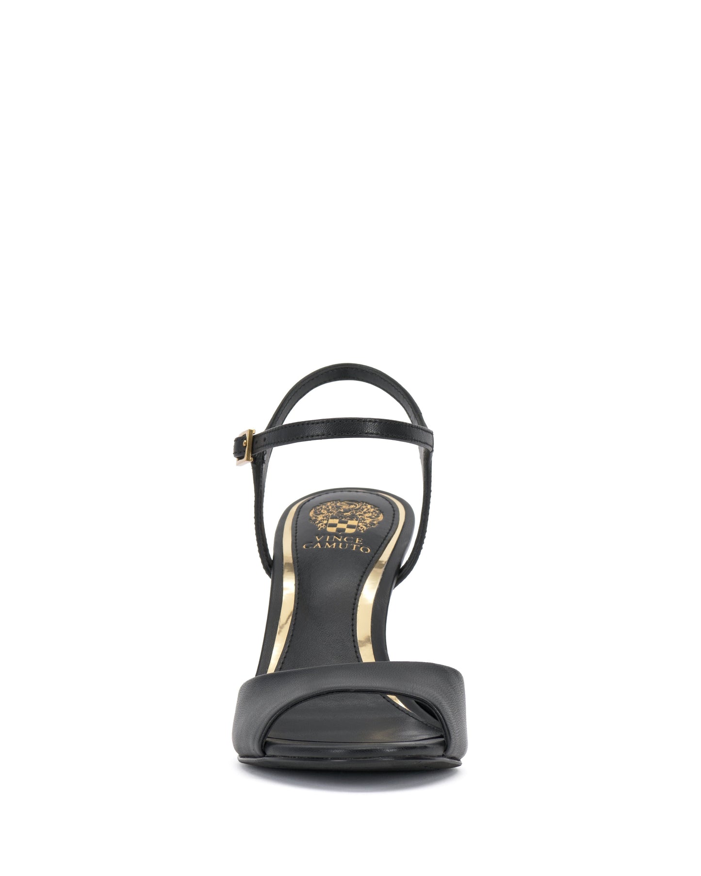 Vince Camuto Lilah Ankle Strap High Heel Sandal Black
