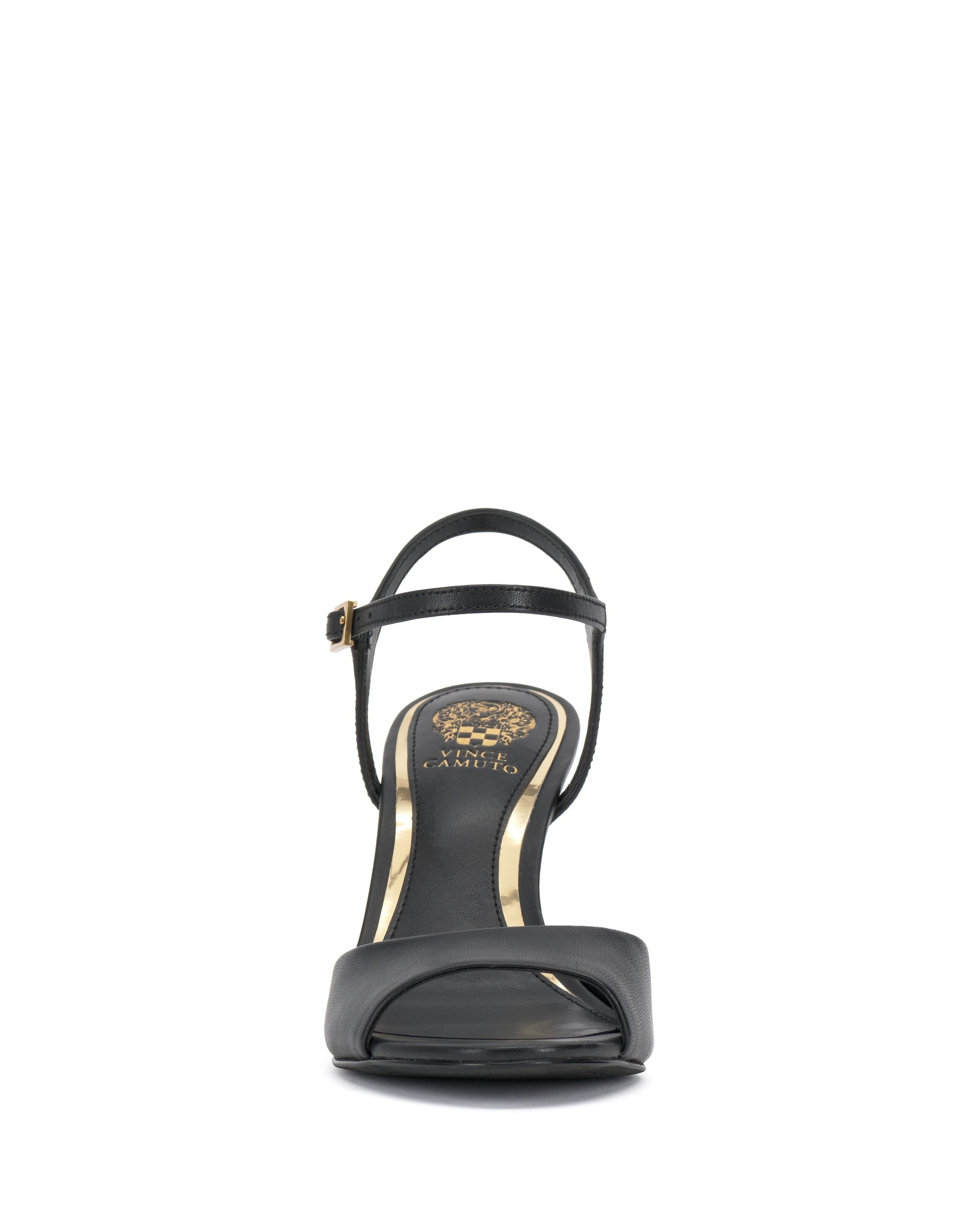Vince Camuto Lilah Ankle Strap High Heel Sandal Black