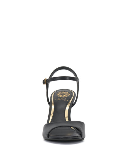 Vince Camuto Lilah Ankle Strap High Heel Sandal Black