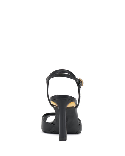 Vince Camuto Lilah Ankle Strap High Heel Sandal Black