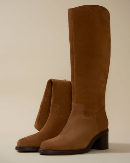 Vince Camuto Amree Knee High Boot Burnt Sugar