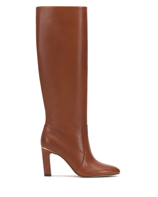 Vince Camuto Gylina Extra Wide Calf Boot Whiskey