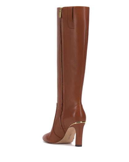 Vince Camuto Gylina Extra Wide Calf Boot Whiskey