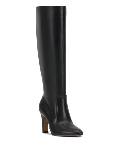 Vince Camuto Gylina Extra Wide Calf Boot Black