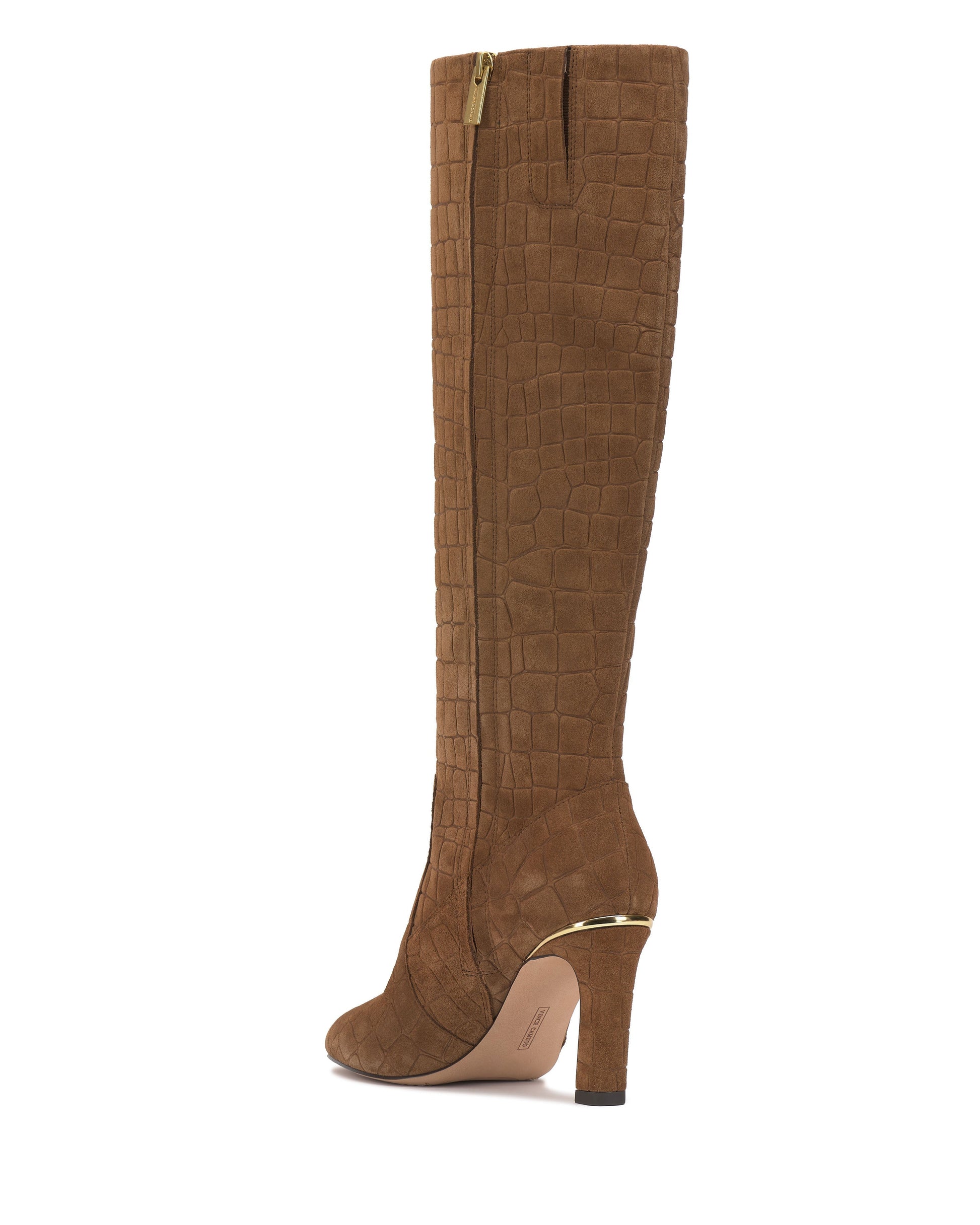 Vince Camuto Gylina Extra Wide Calf Boot Fawn