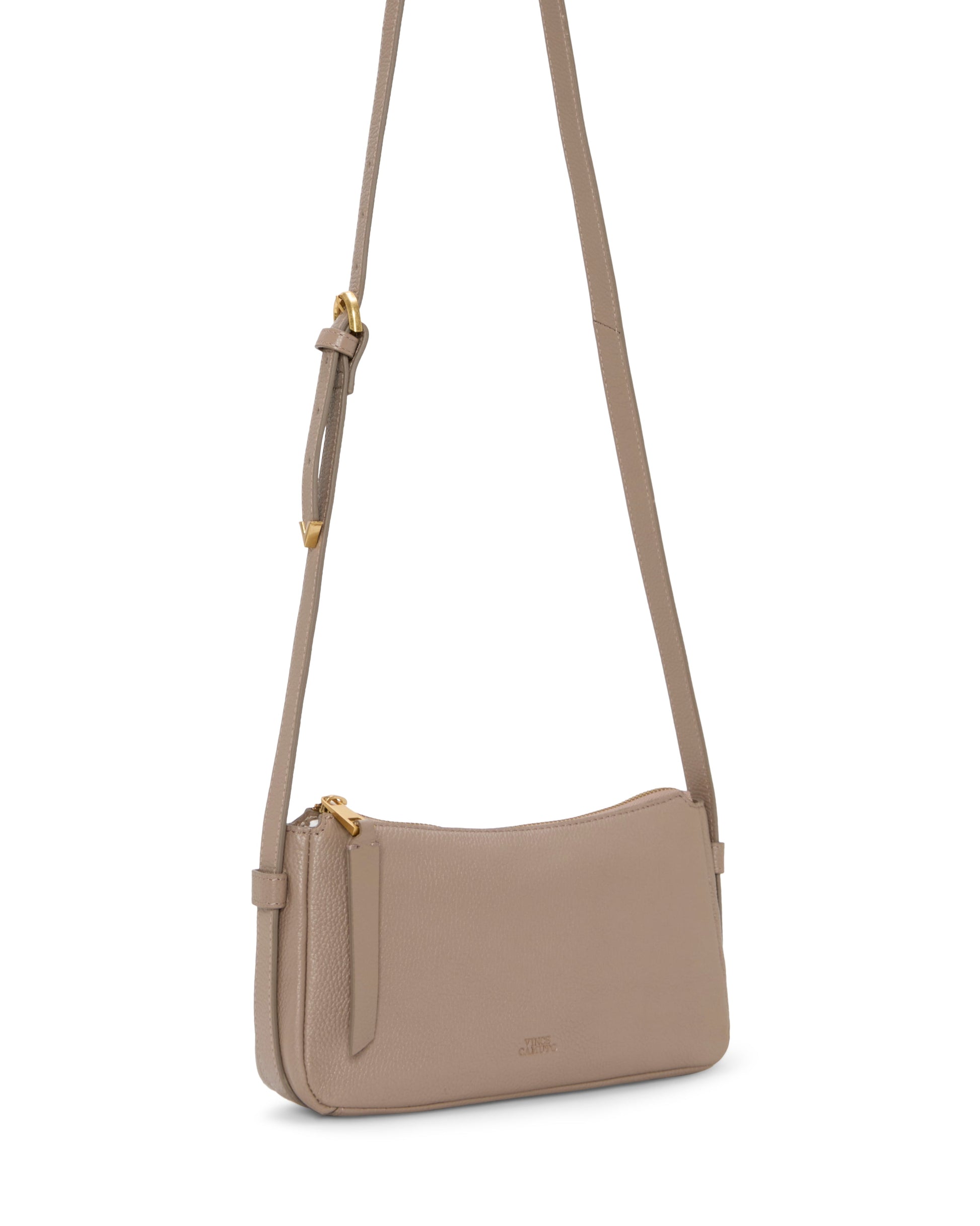 Vince Camuto Noemi Crossbody Bag Dark Taupe