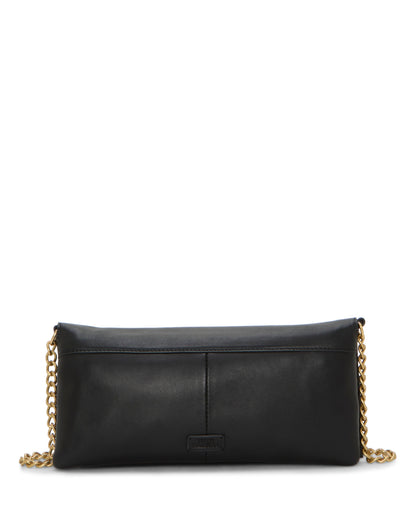Vince Camuto Anjii Clutch Black Black Leather